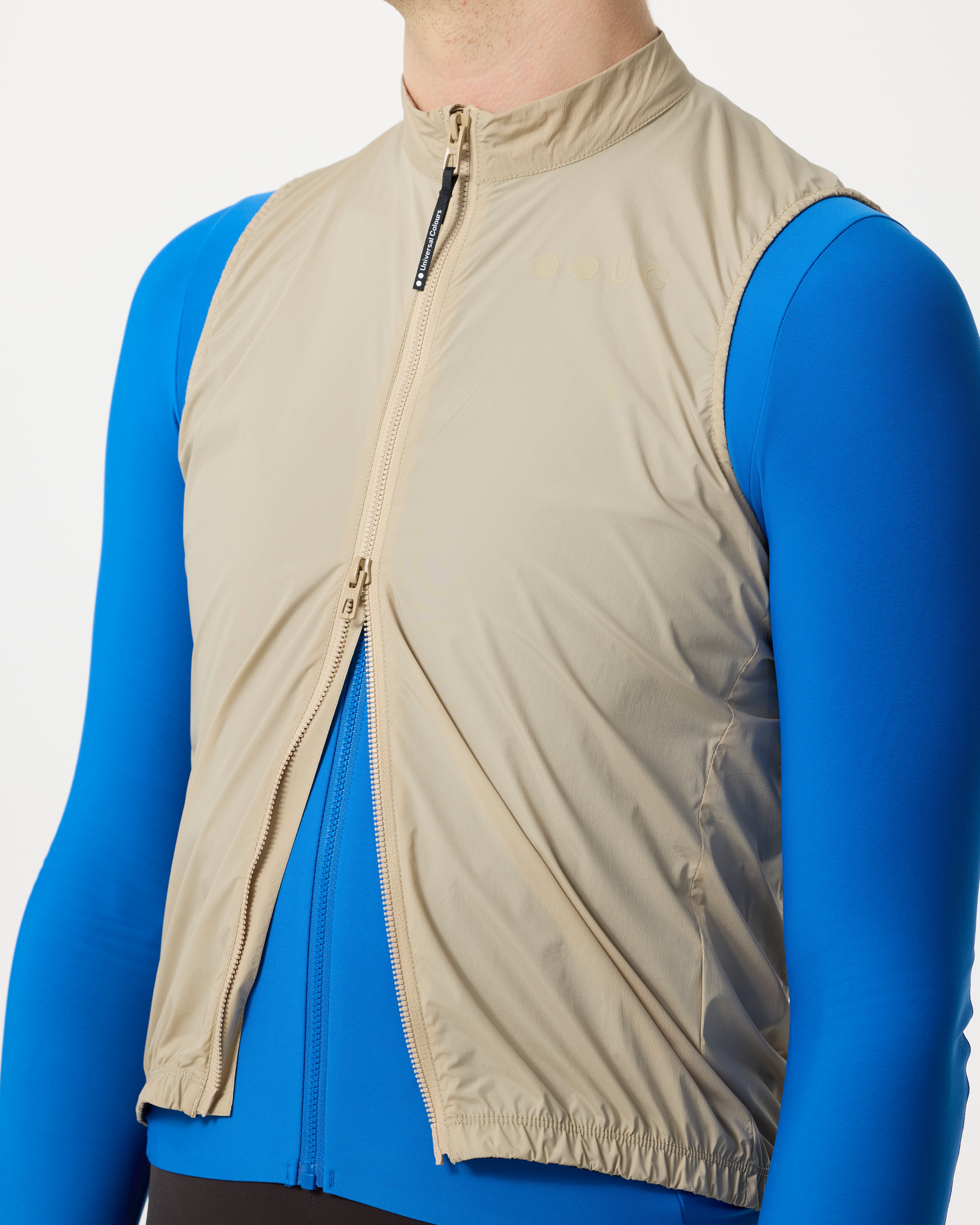 Men's Mono Gilet 2.0 - RIce Beige - Image 2