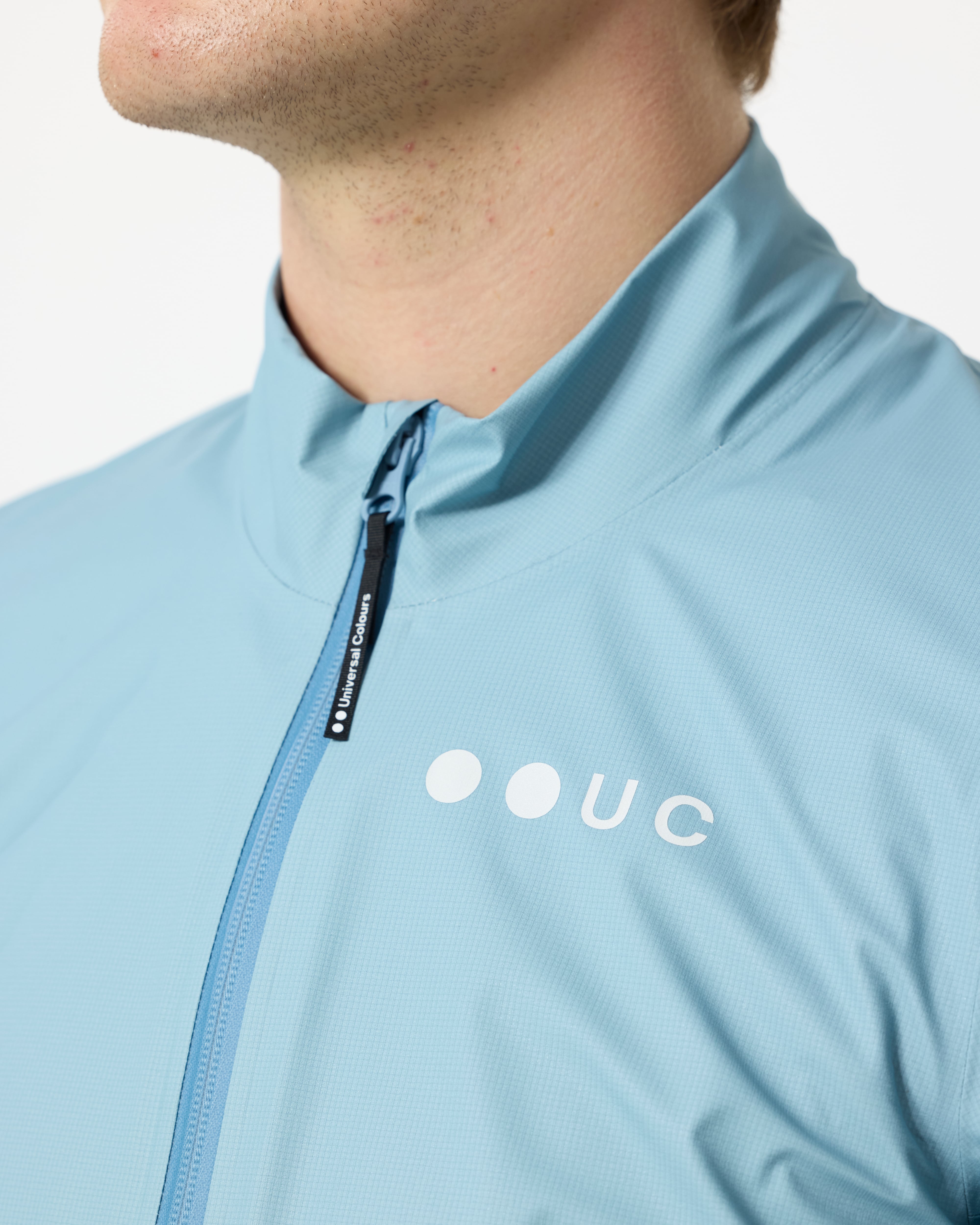 Men's Mono Rain Jacket - Isabel Blue - Image 5