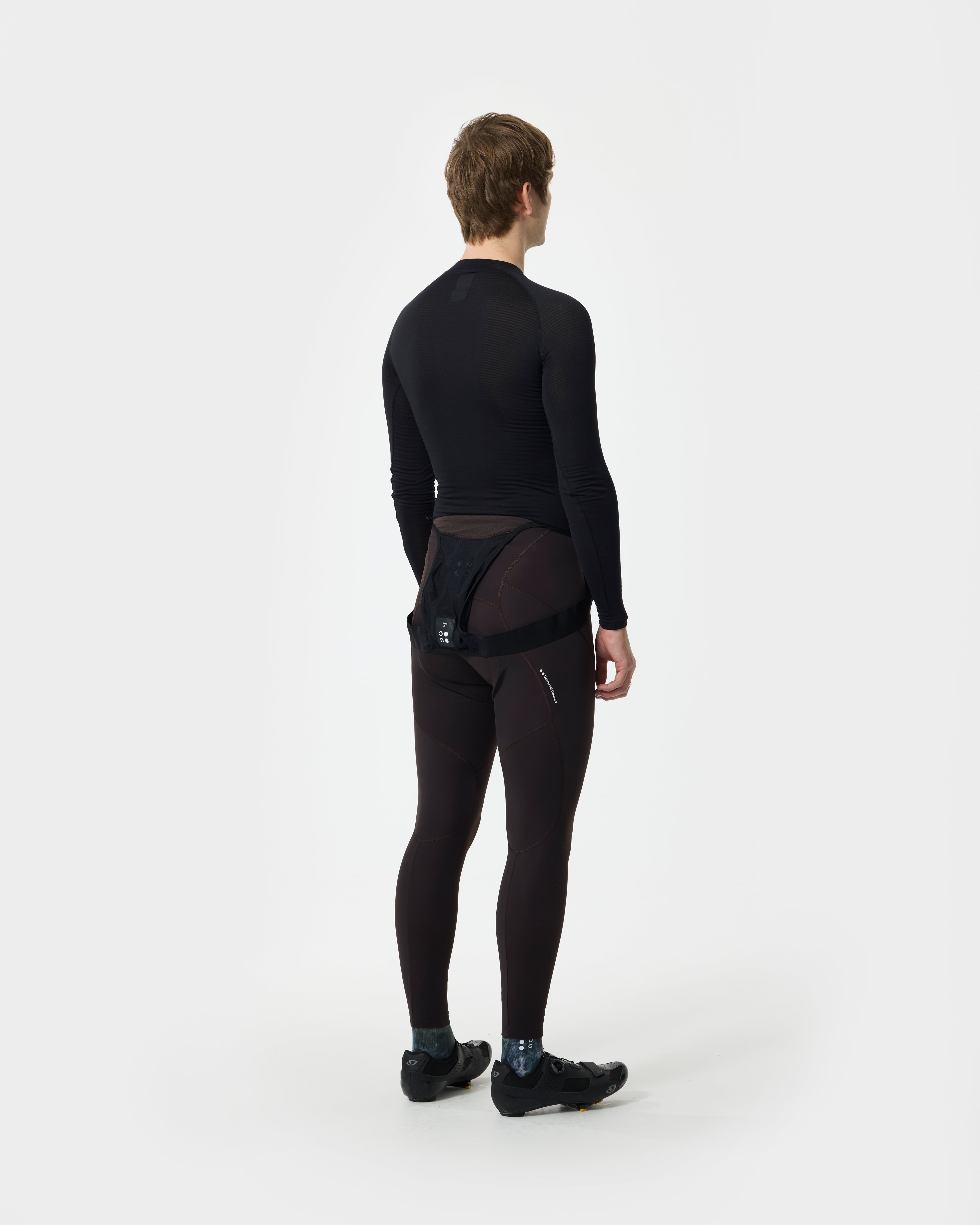 Men's Thermal Long Sleeve Base Layer - Black