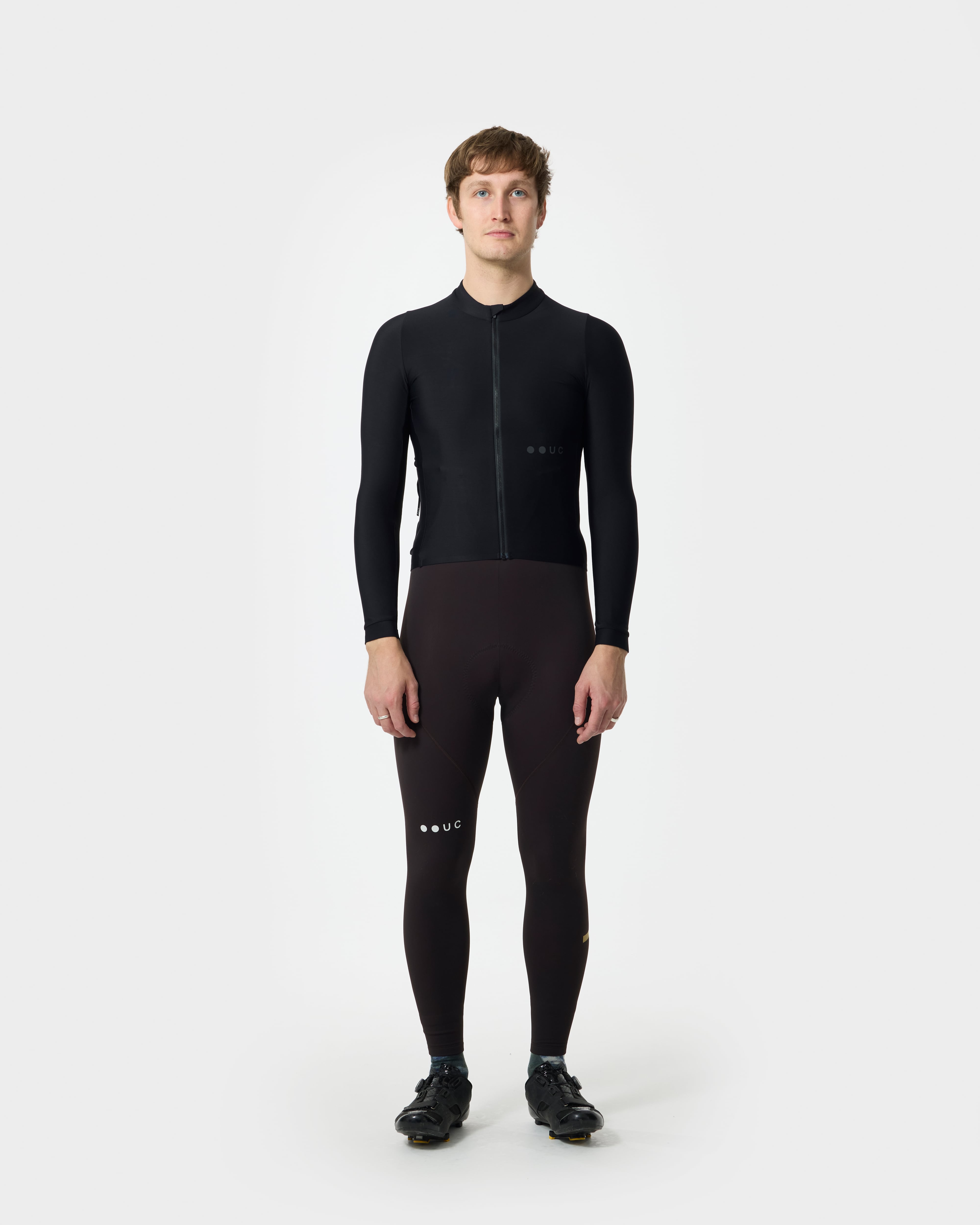 Men's Mono Long Sleeve Jersey - Black - Image 2