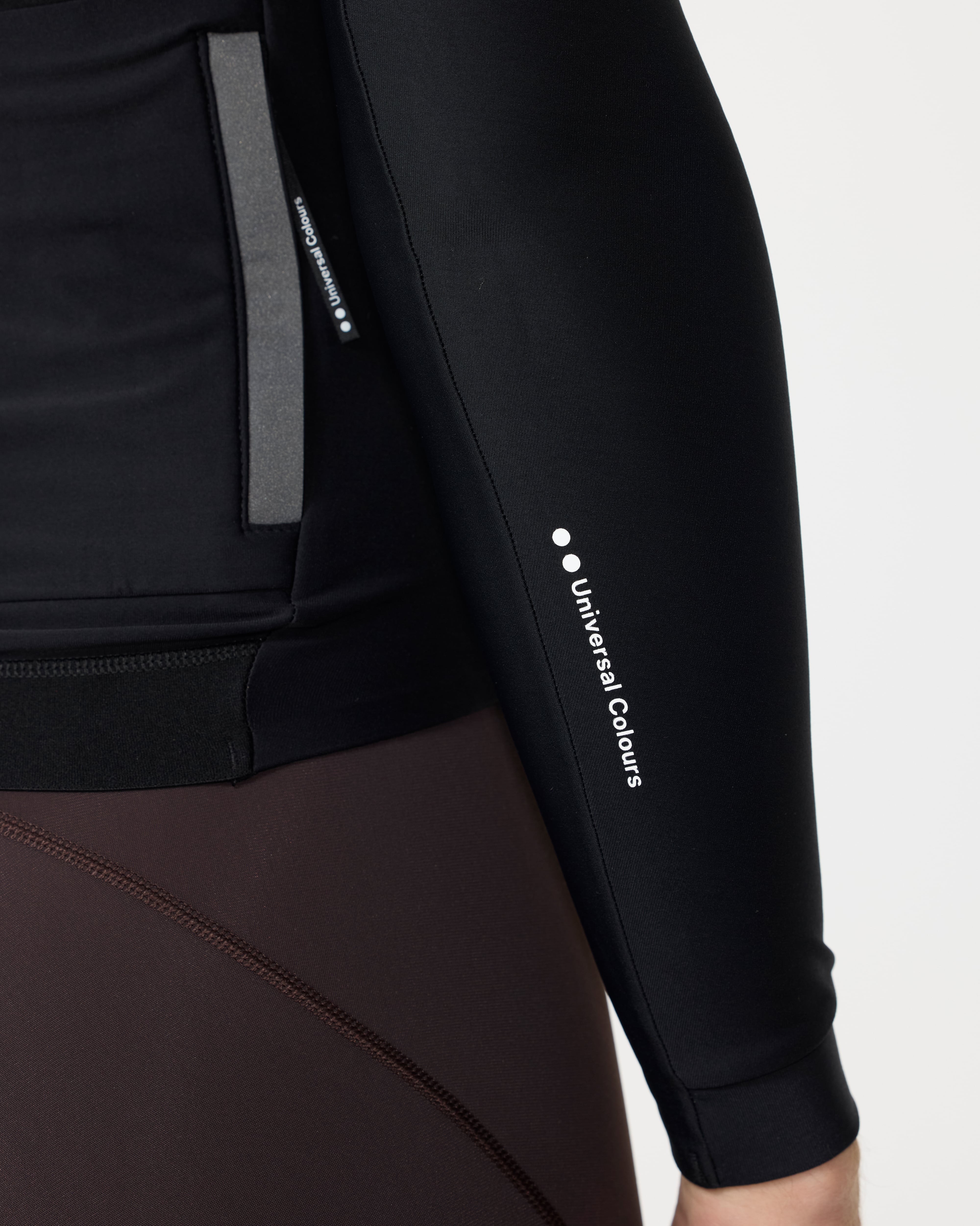 Men's Mono Long Sleeve Jersey - Black - Image 5