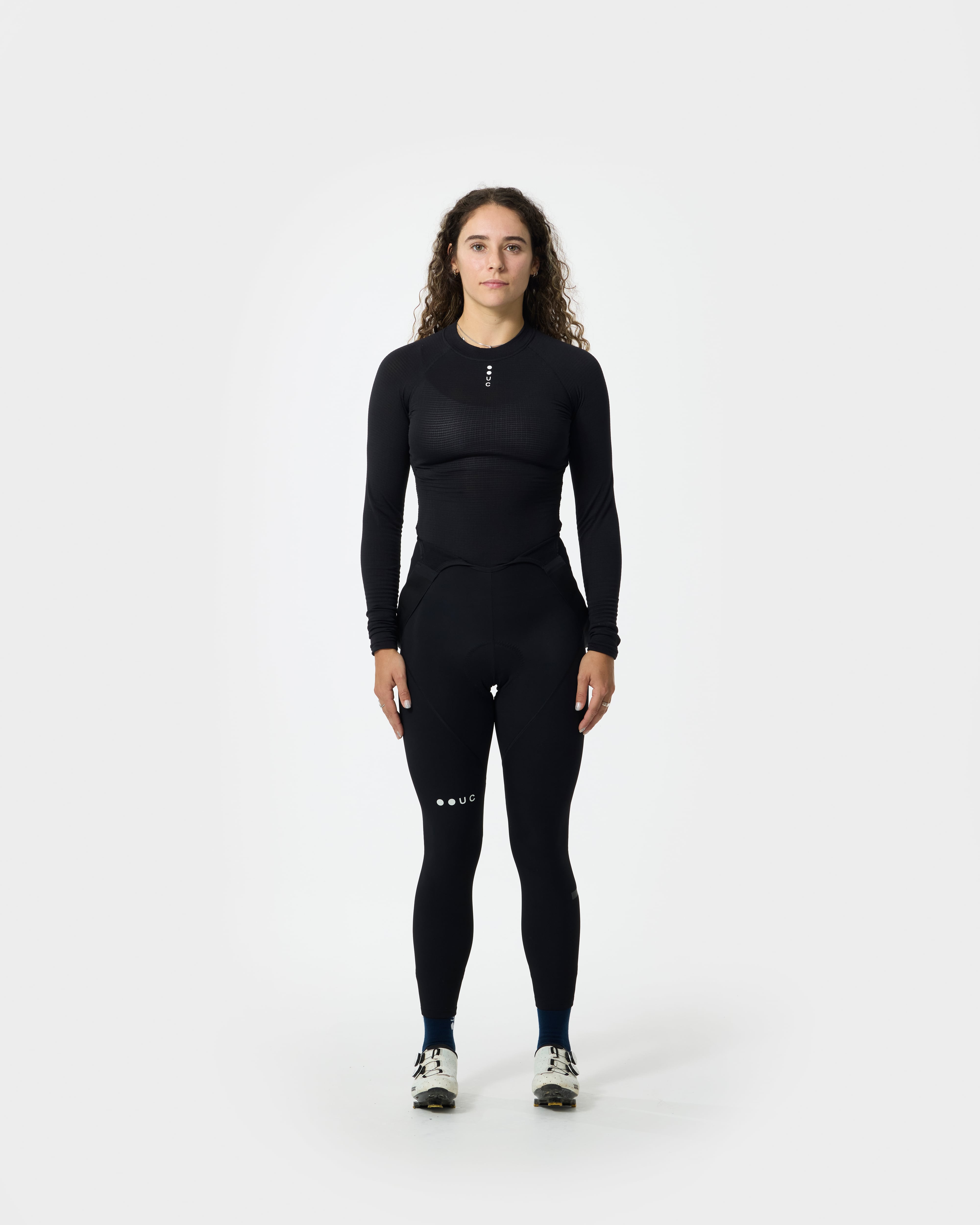 Women's Thermal Long Sleeve Base Layer - Black