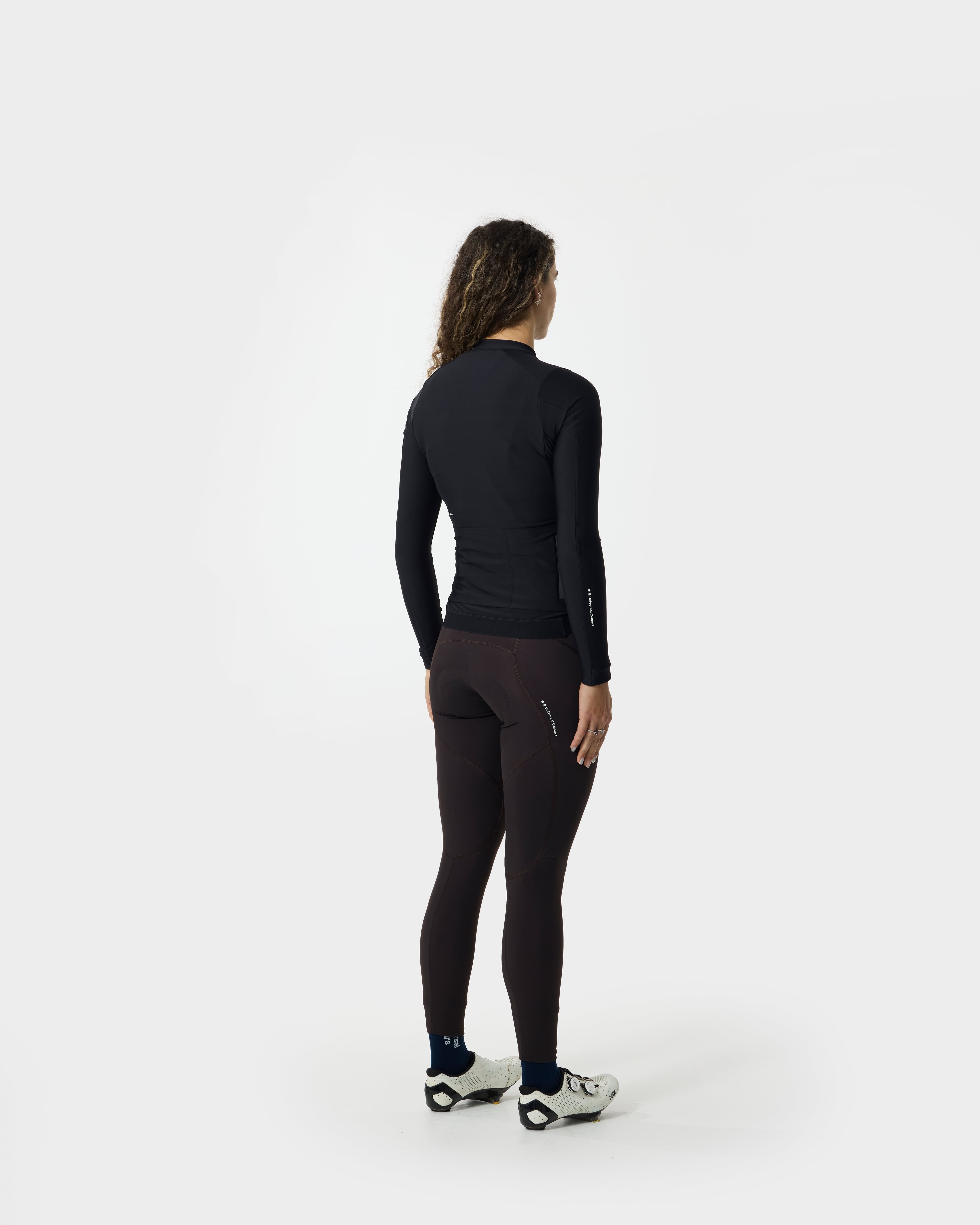 Women's Mono Long Sleeve Jersey - Black - Image 3