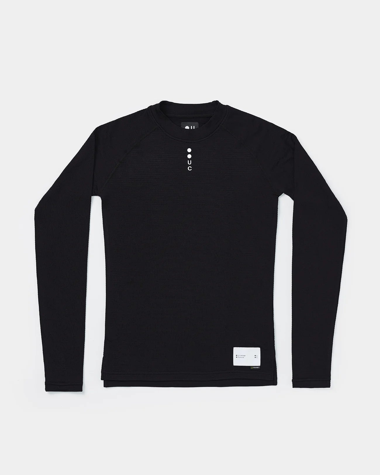 Men's Thermal Long Sleeve Base Layer - Black