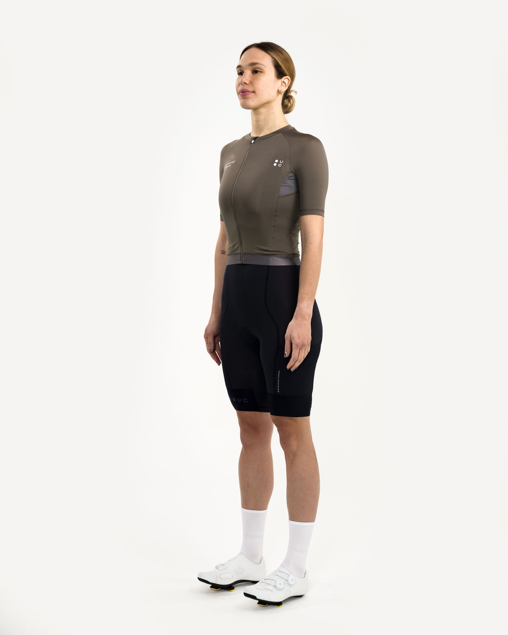Women's Mono Womens Short Sleeve Jersey - Soft Grey