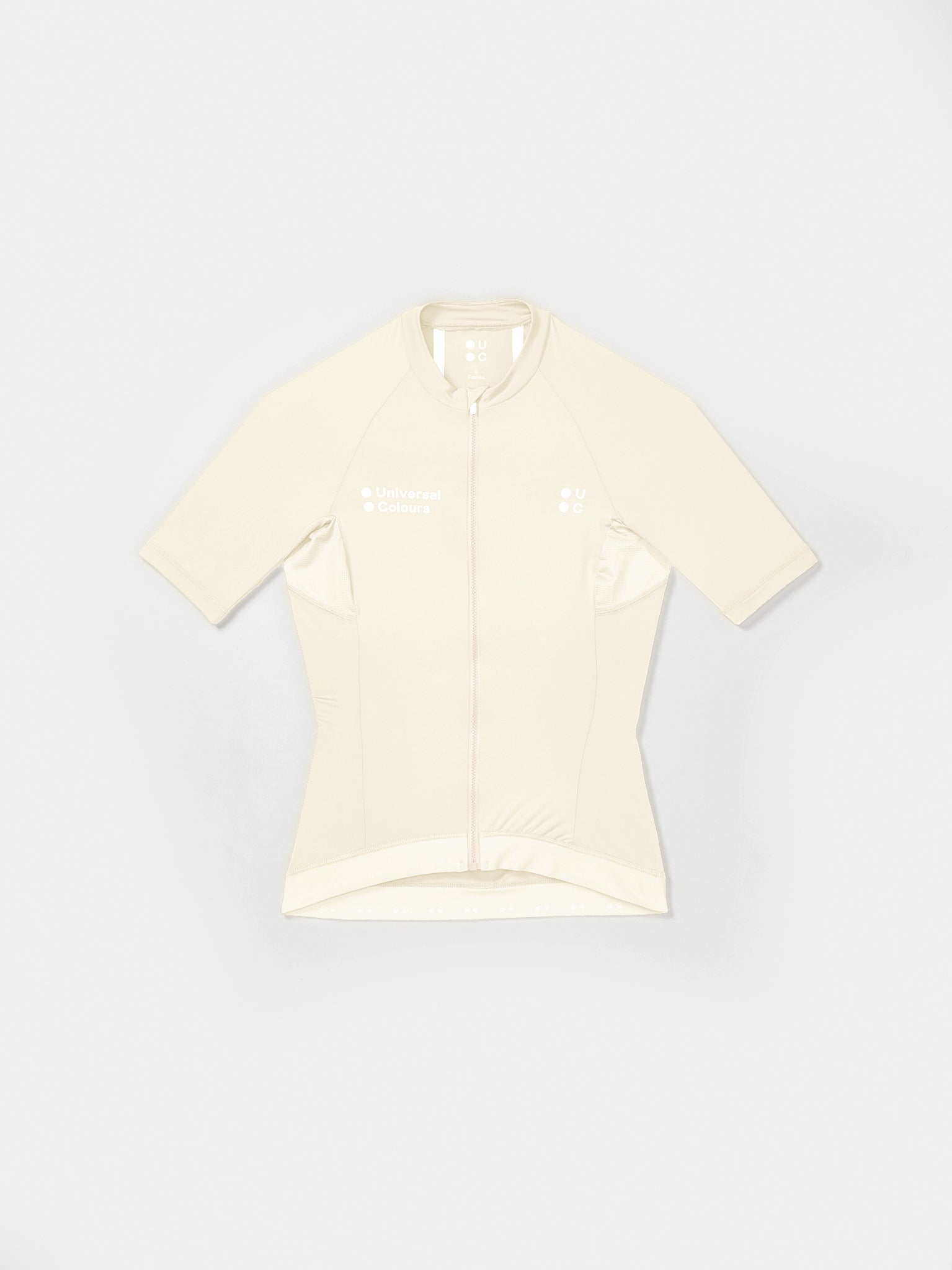 Women's Mono Short Sleeve Jersey - Tampered White