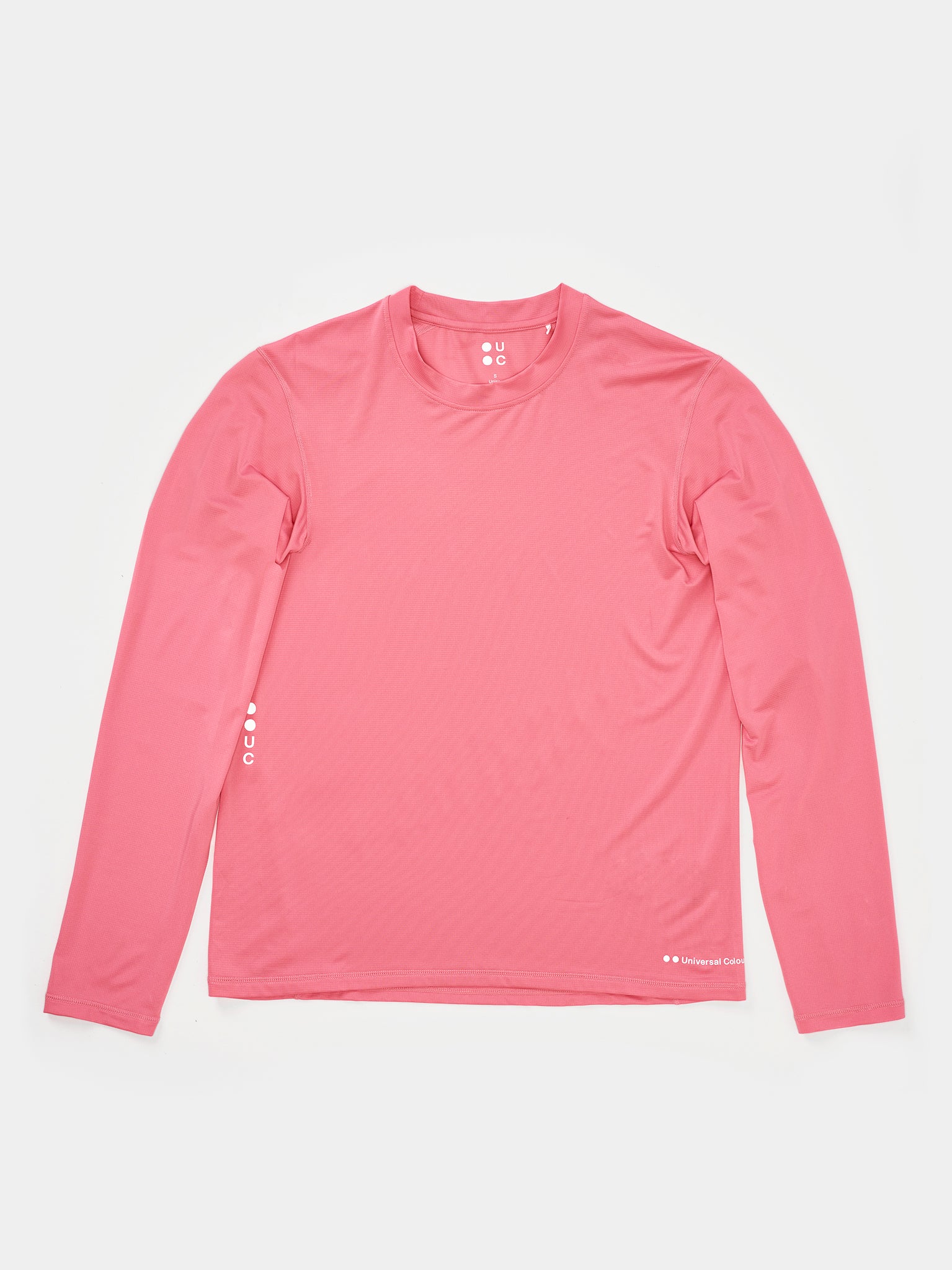 Unisex LS Tech Tee - Washed Pink
