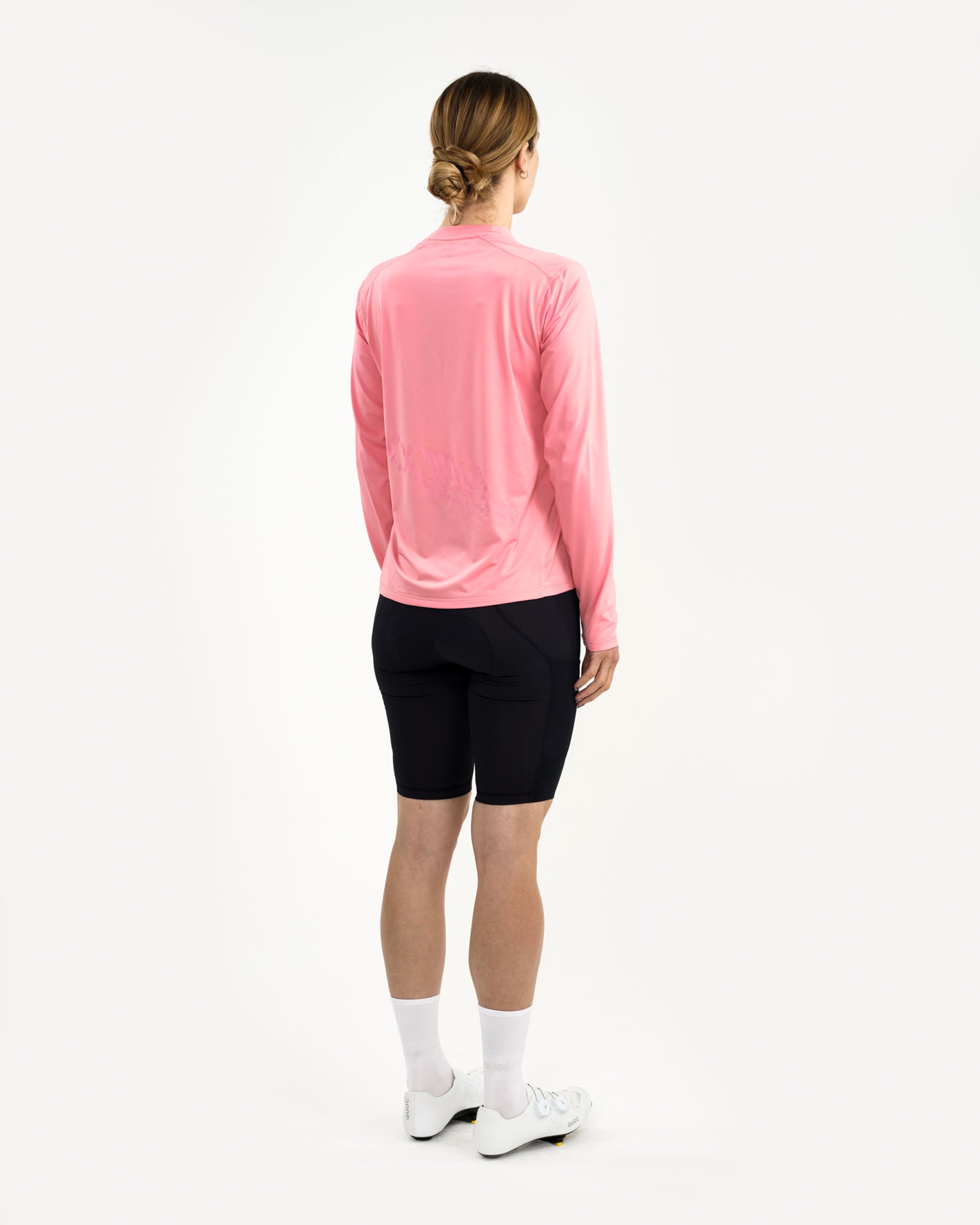 Unisex LS Tech Tee - Washed Pink