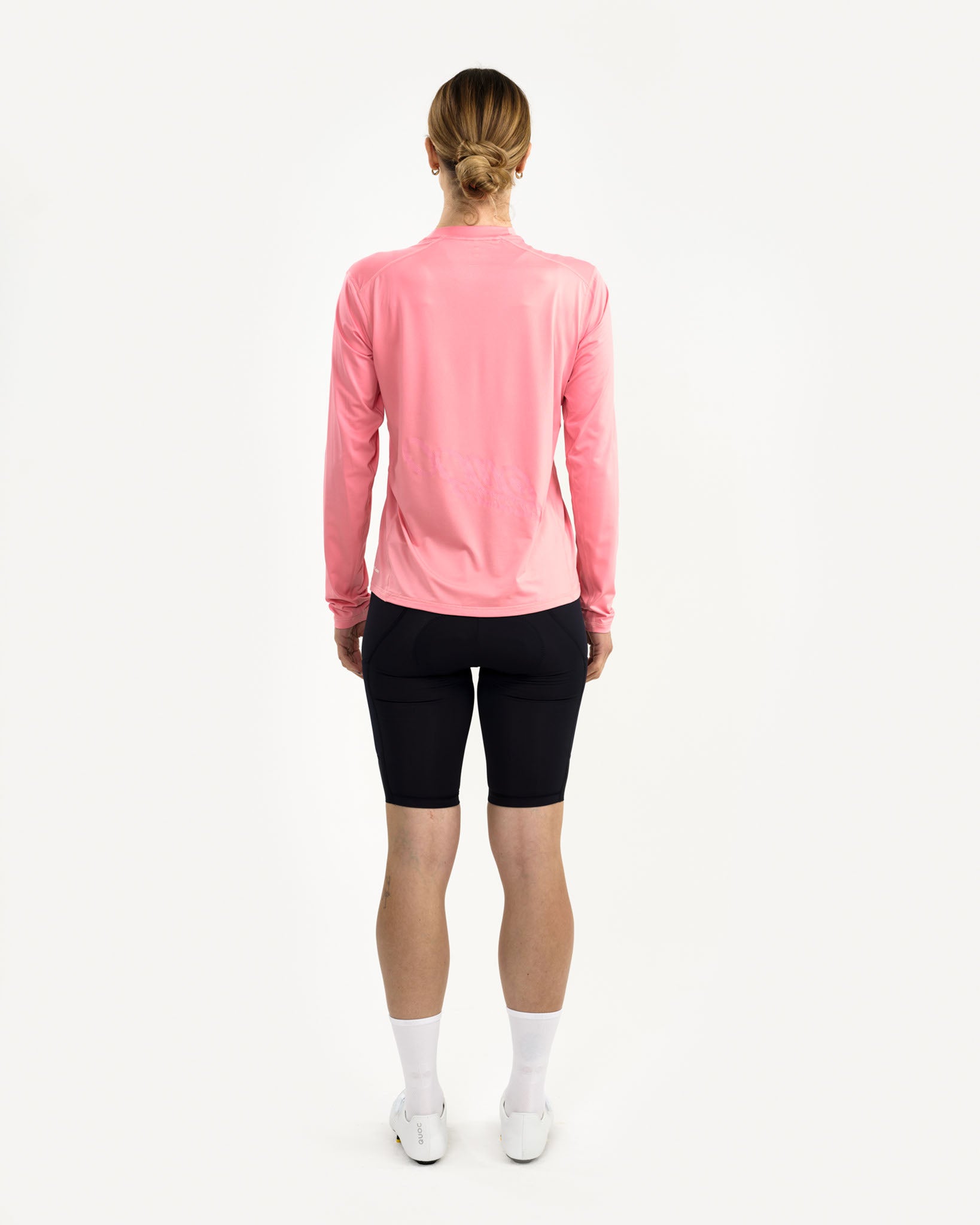 Unisex LS Tech Tee - Washed Pink