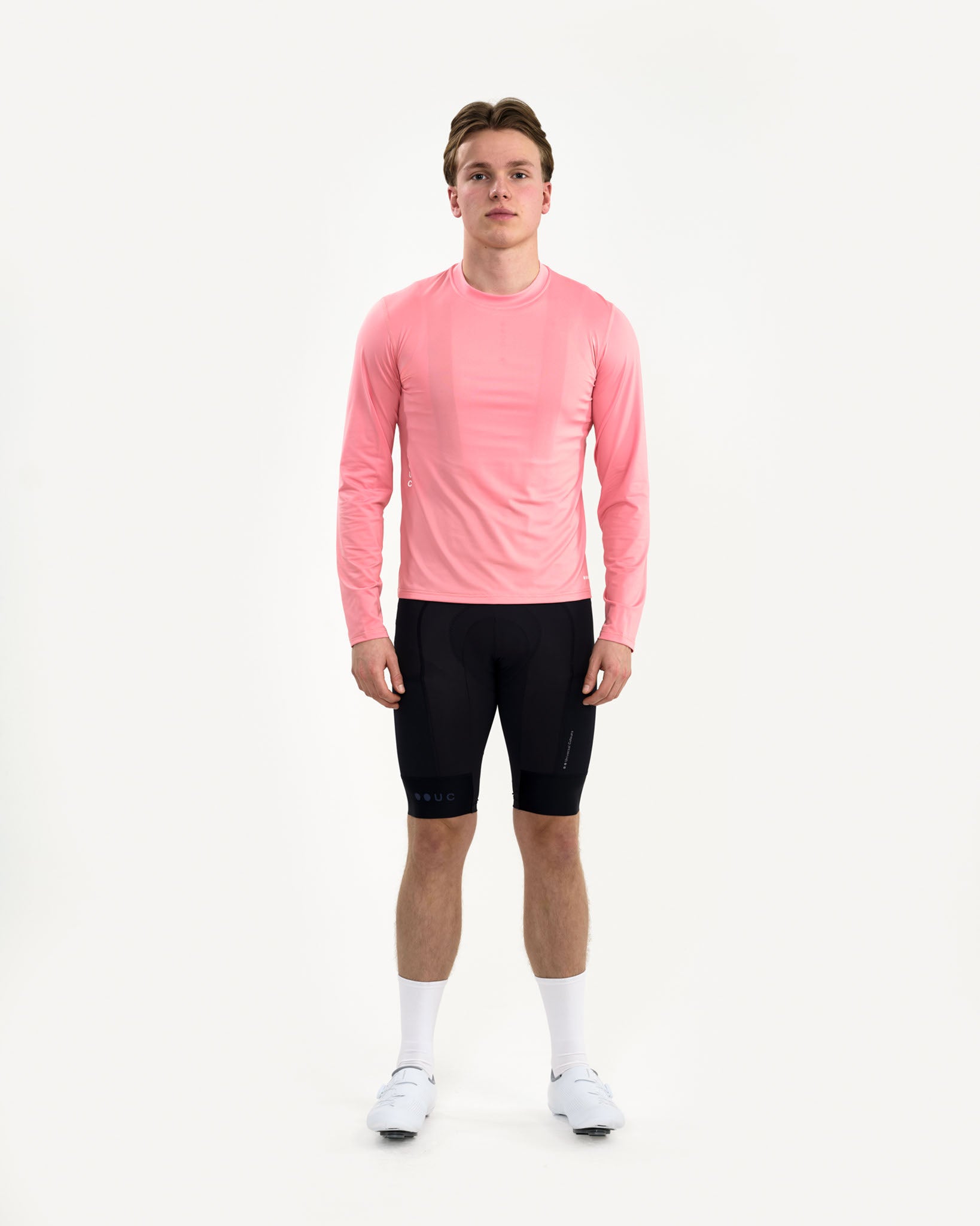 Unisex LS Tech Tee - Washed Pink