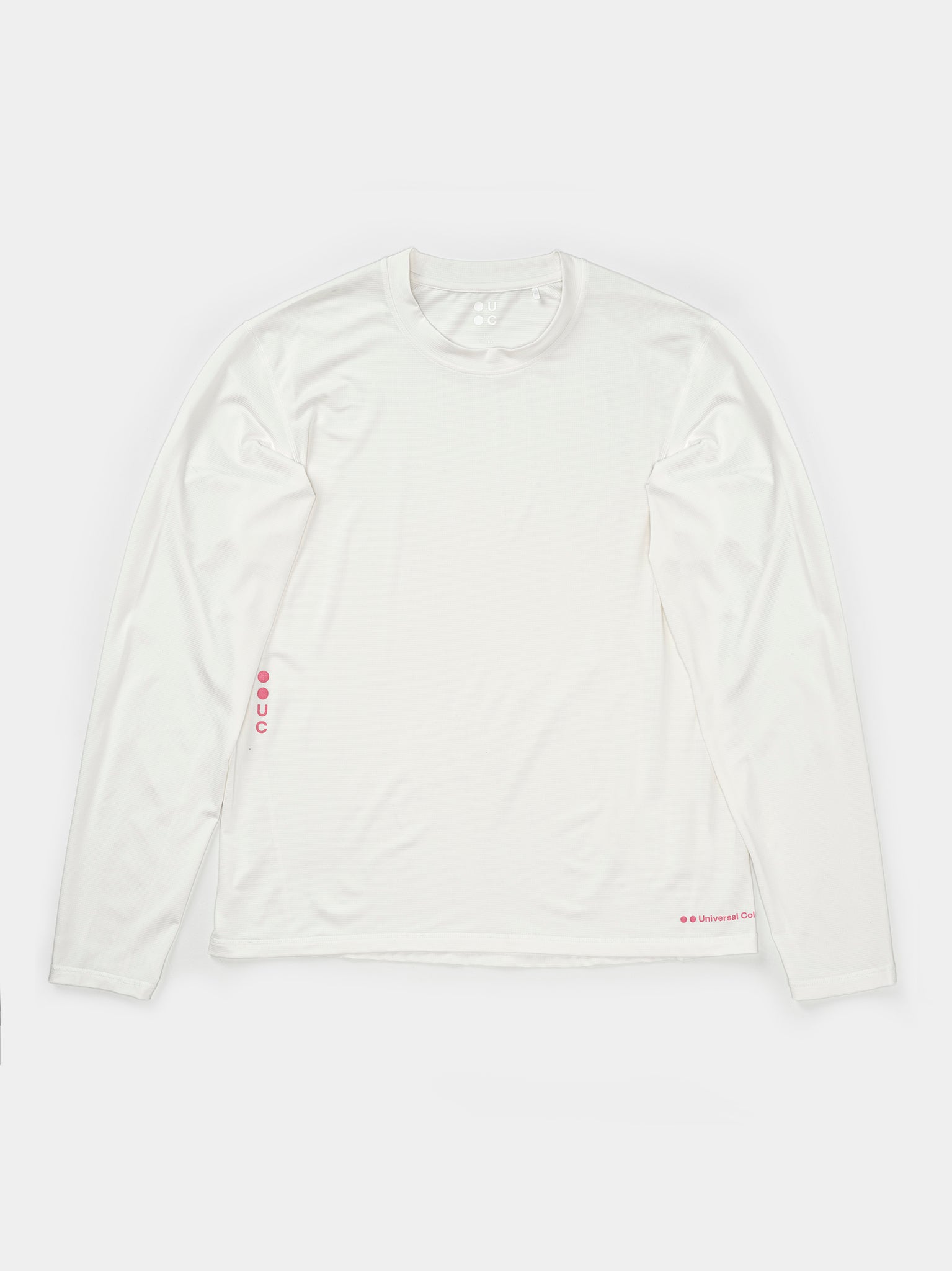 Unisex LS Tech Tee - Off-White