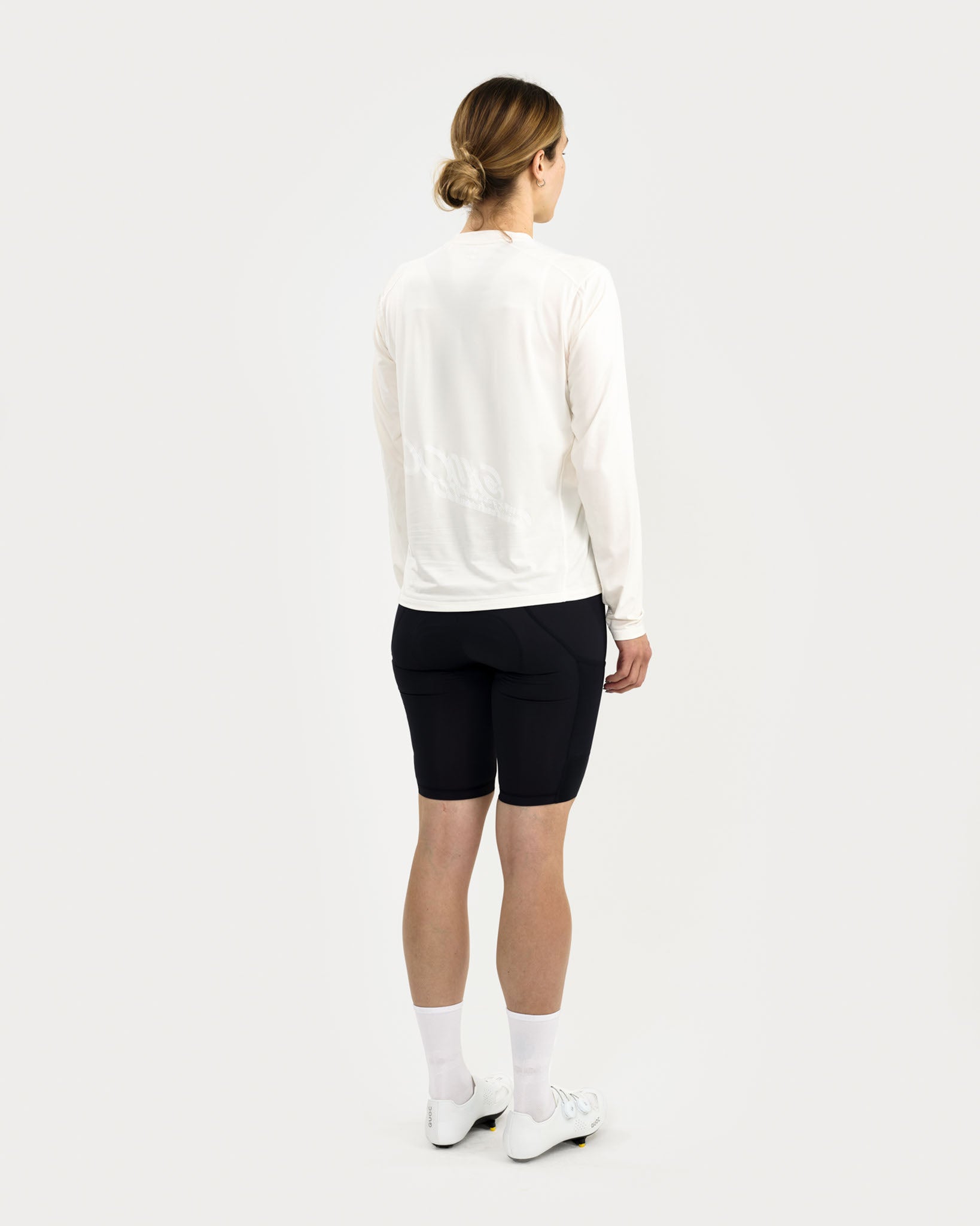 Unisex LS Tech Tee - Off-White