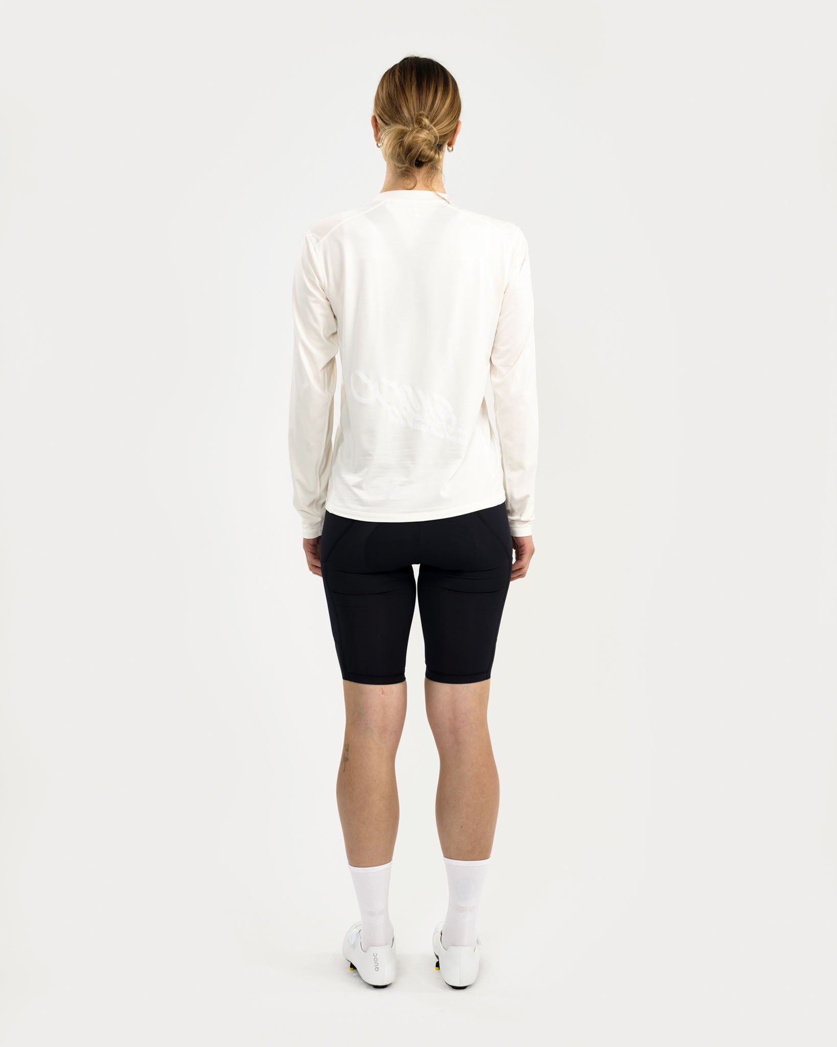 Unisex LS Tech Tee - Off-White