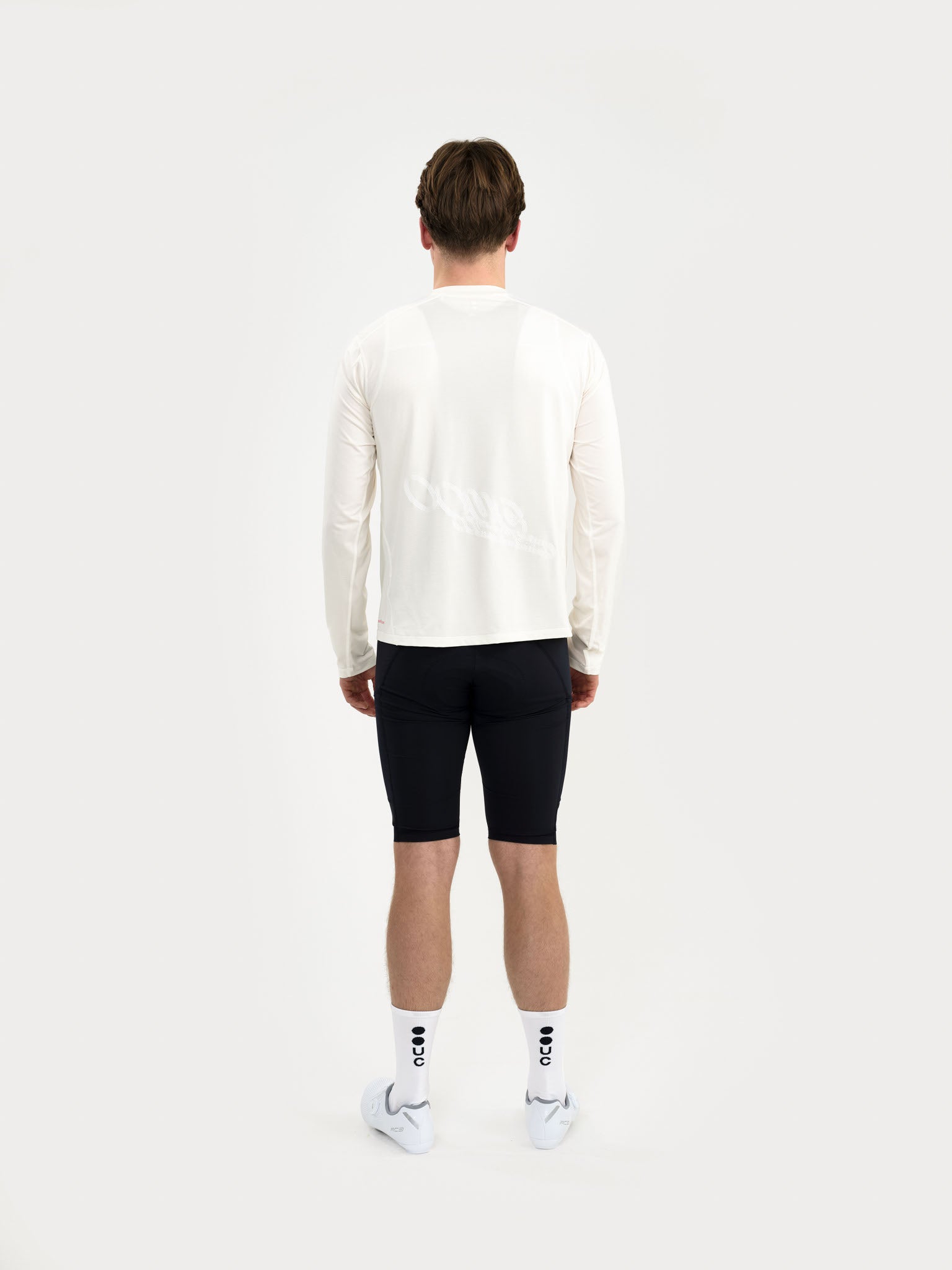 Unisex LS Tech Tee - Off-White