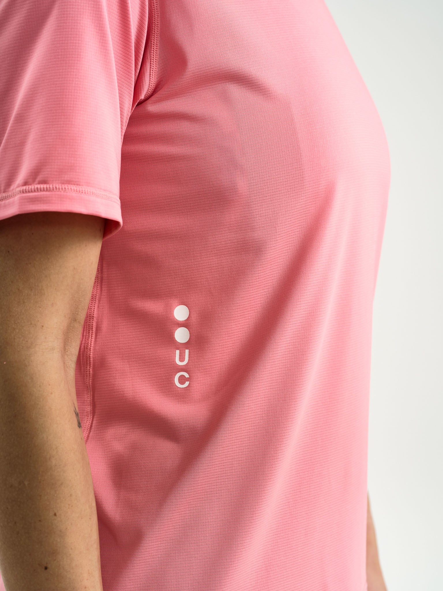 Unisex Tech Tee - Washed Pink