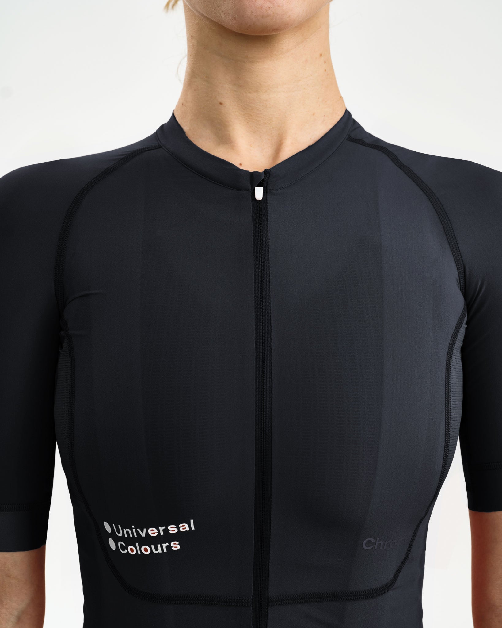 Women's Chroma Short Sleeve Jersey - Black