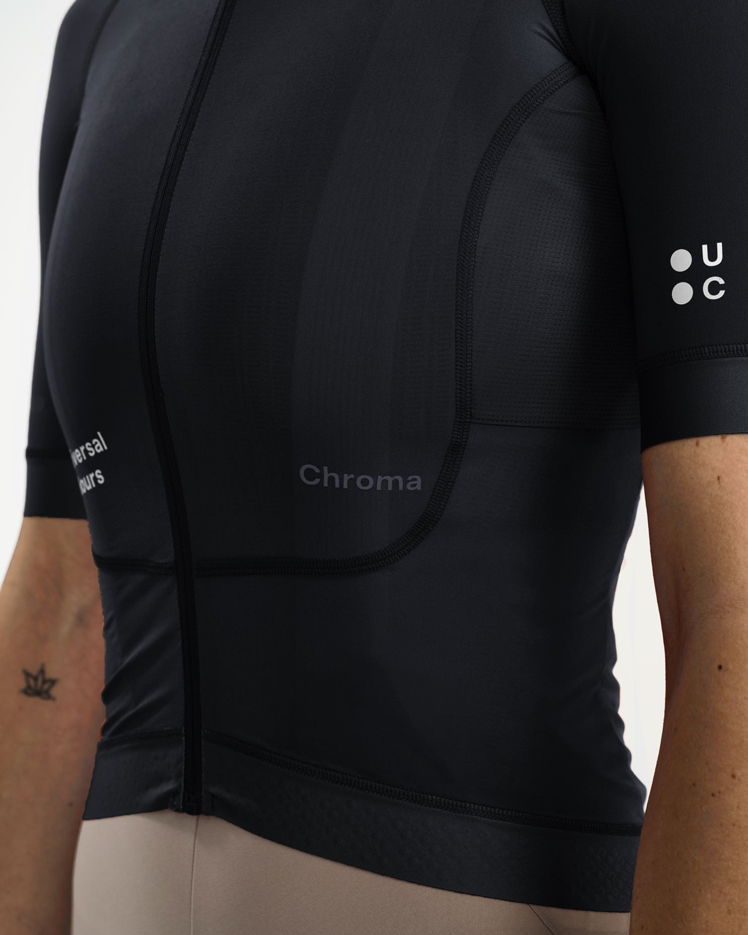 Women's Chroma Short Sleeve Jersey - Black