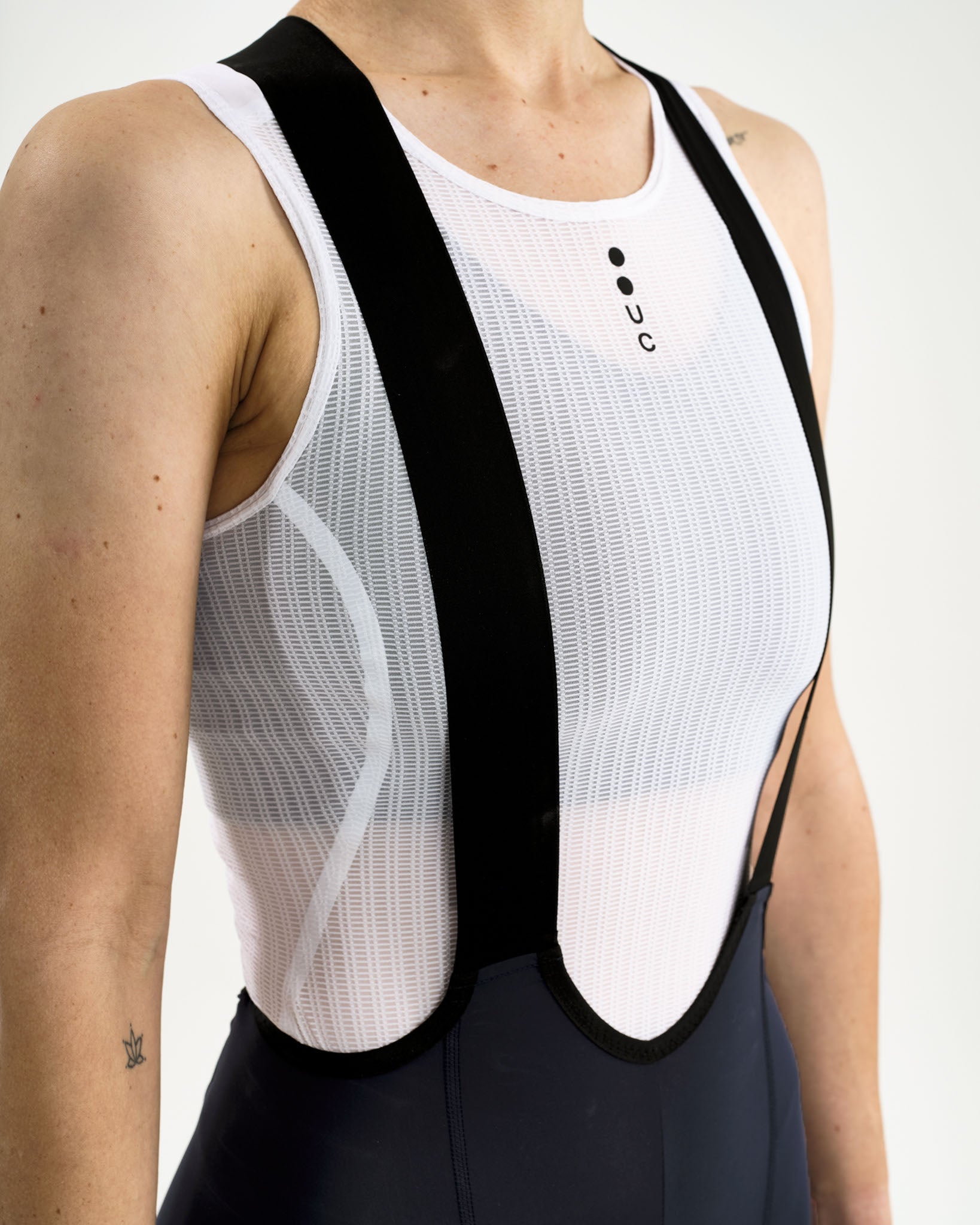 Women's Mono Cargo Womens Bib Short - Navy Blue
