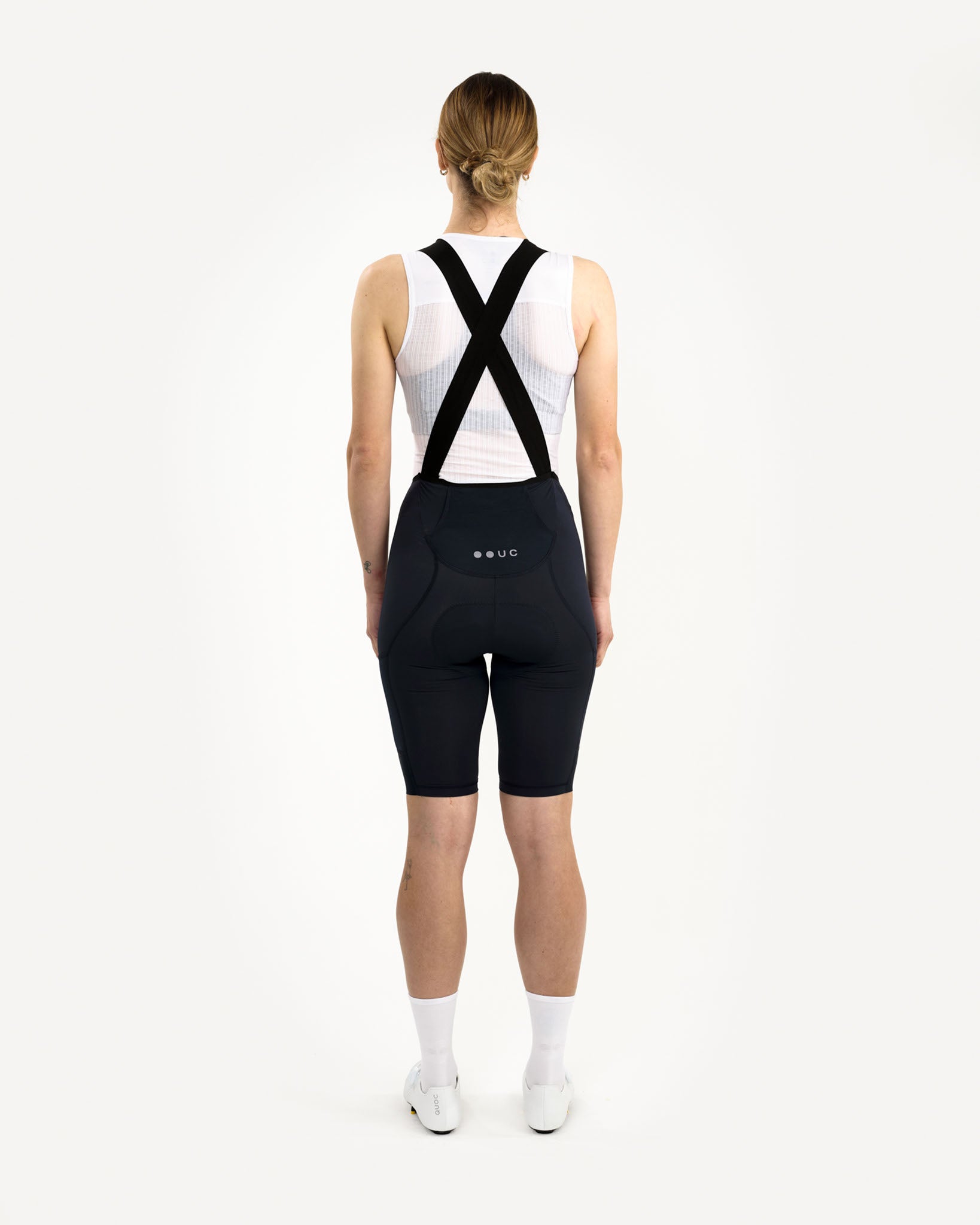 Women's Mono Cargo Womens Bib Short - Navy Blue