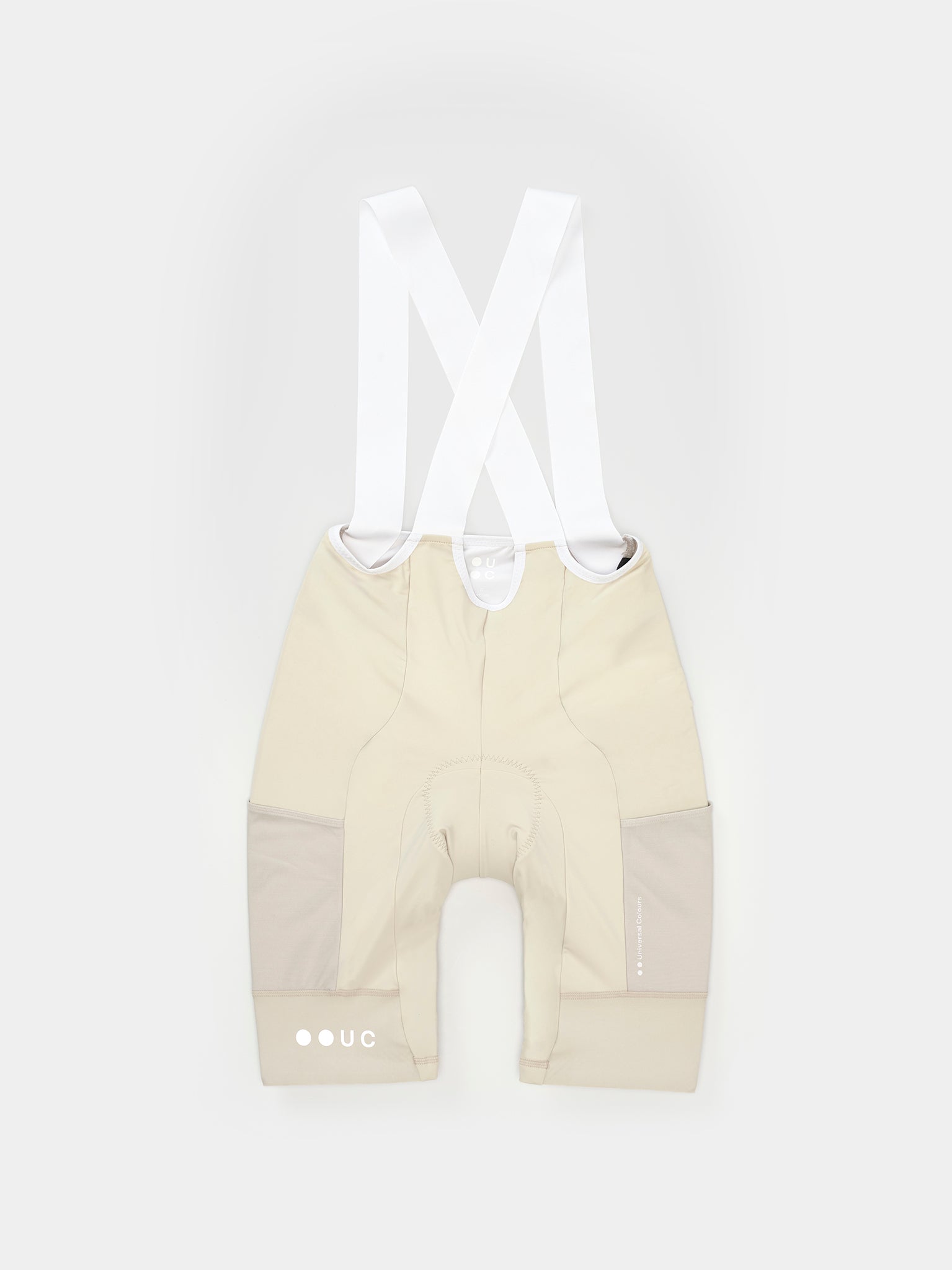 Women's Mono Cargo Womens Bib Short - Off White