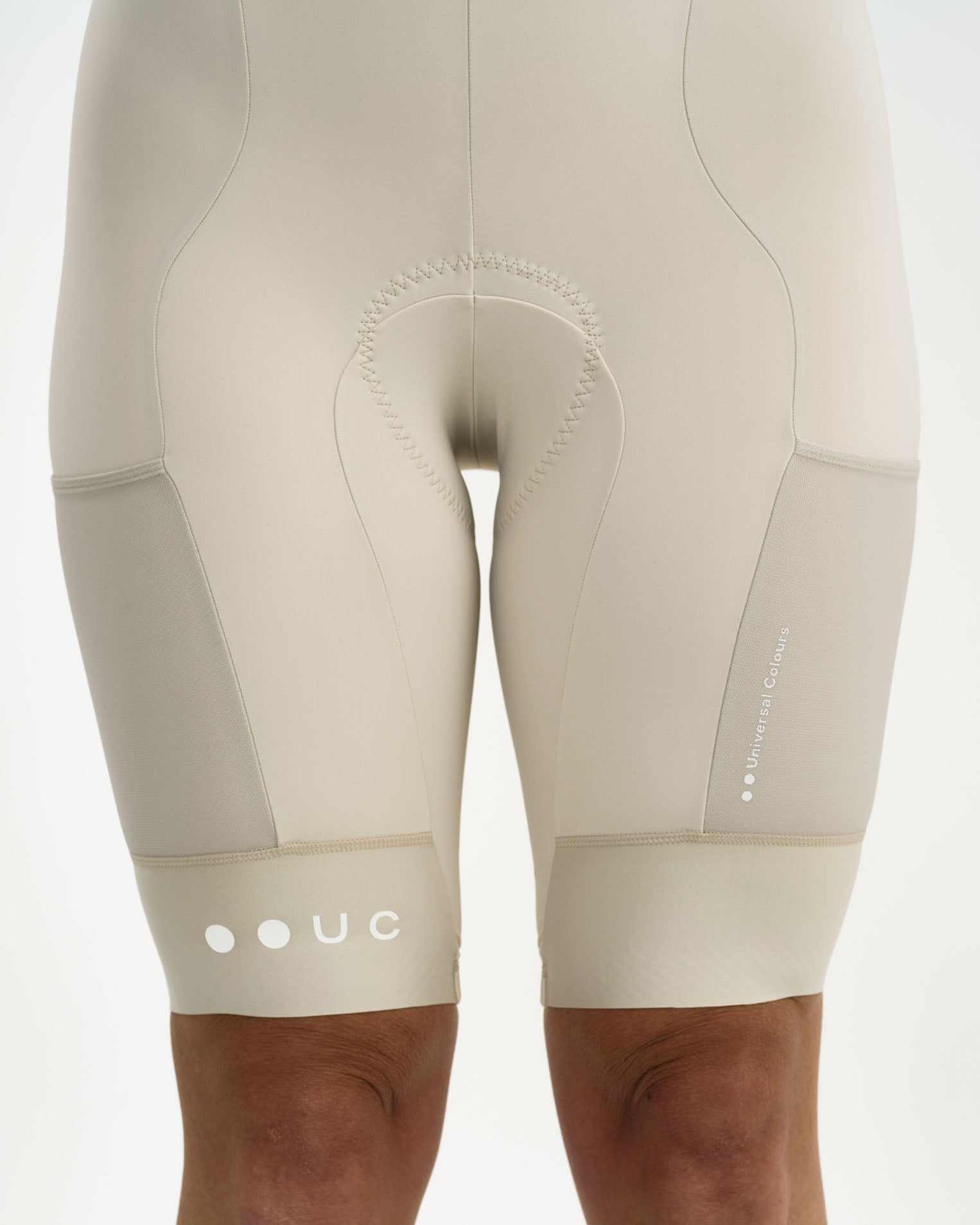 Women's Mono Cargo Womens Bib Short - Off White