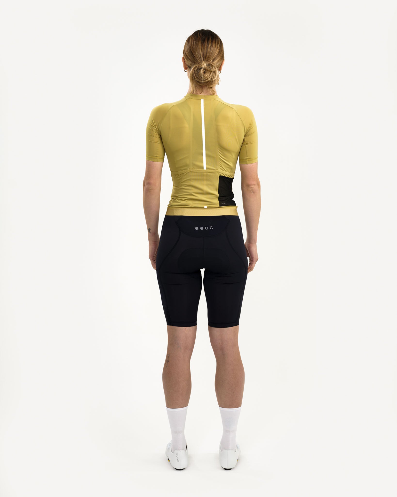 Women's Mono Womens Short Sleeve Jersey - Acidic Yellow