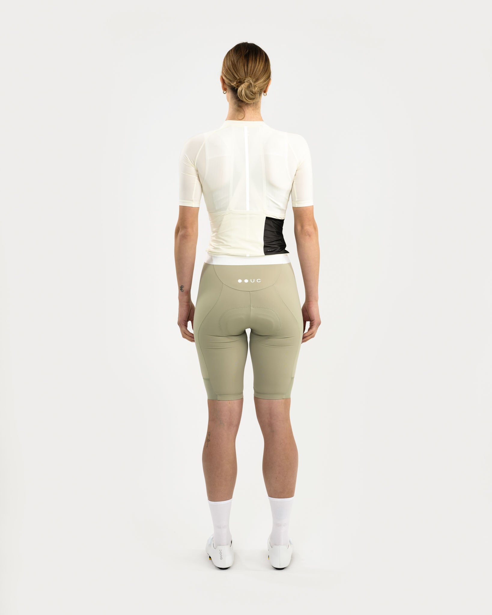 Women's Mono Short Sleeve Jersey - Tampered White