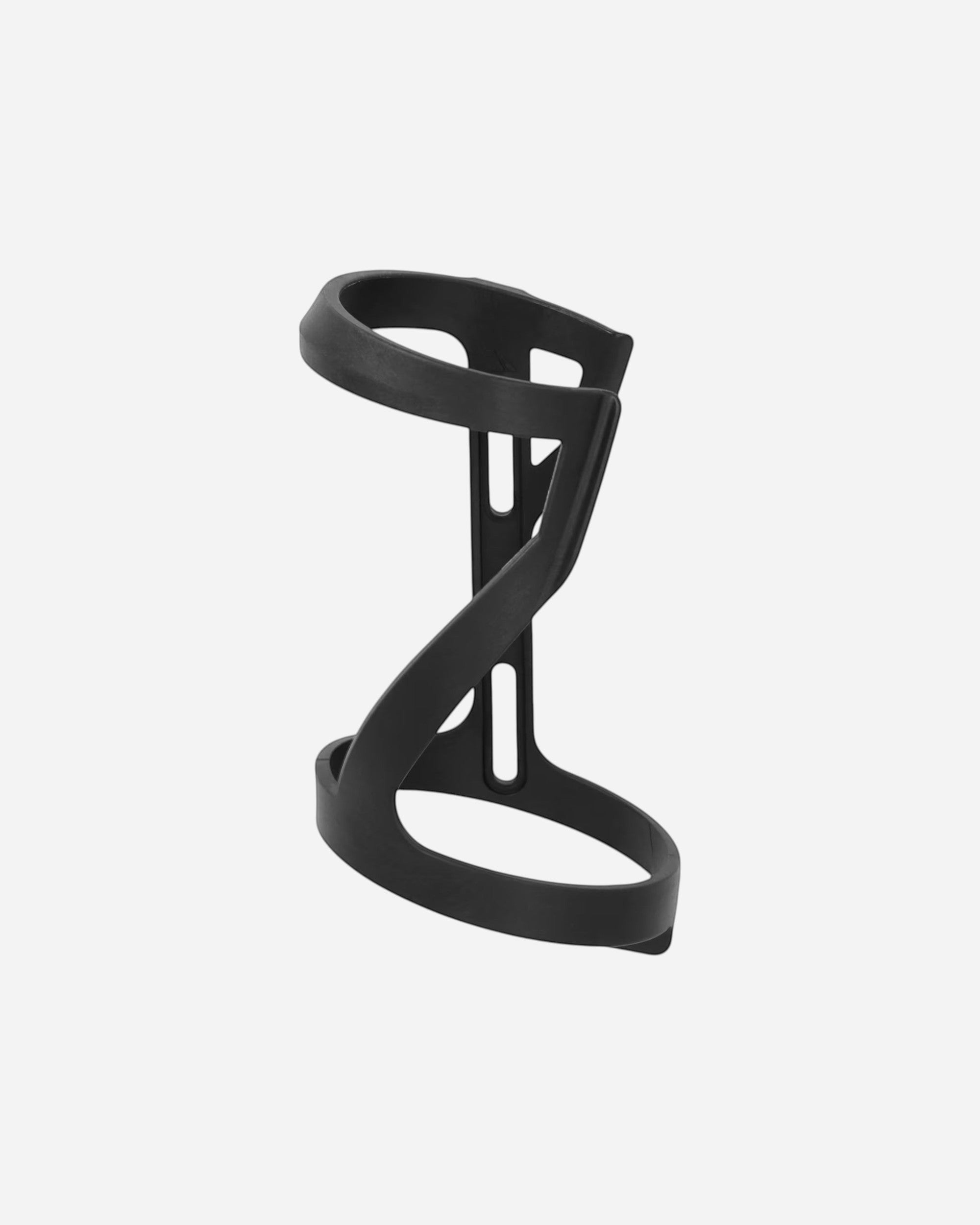 Moloko Cycling Ltd. black carbon side-loading bottle cage for MTB and gravel bikes