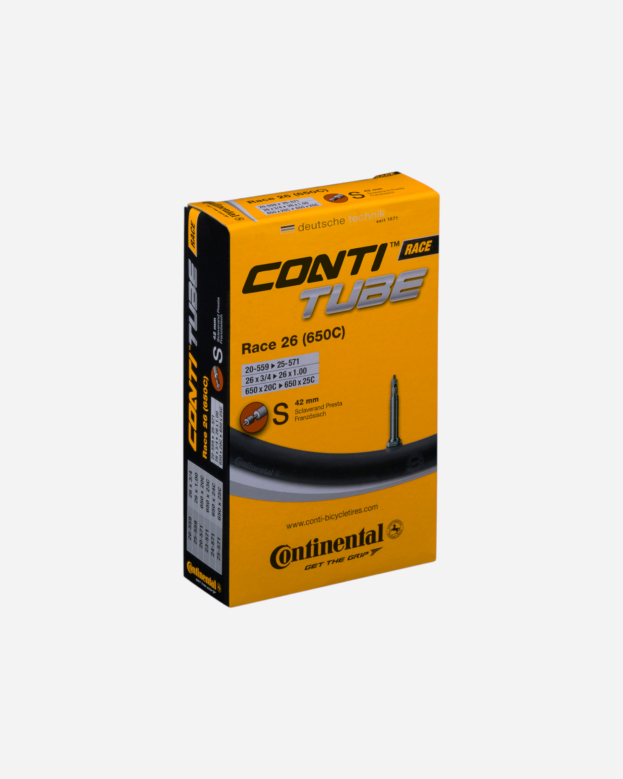 Race Tube 700 x 20-25 - Presta 42mm Valve - Image 1